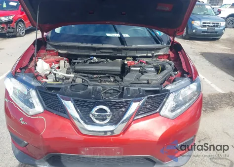 2016 Nissan Rogue Sv из США, поврежденный, VIN KNMAT2MVXGP699359